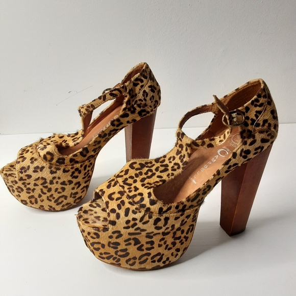 Jeffrey Campbell platform heels size 7 - Picture 2 of 8